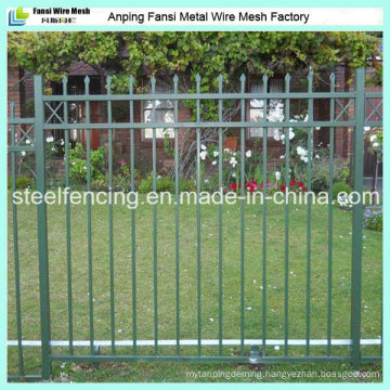 China Factory Galvanized Faux Wrought Iron Fence Fo USA